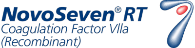 NovoSeven® RT Coagulation factor (Recombinant), Glycopegylated logo.