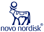 Novo Nordisk logo.