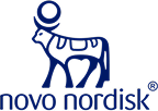Novo Nordisk logo.
