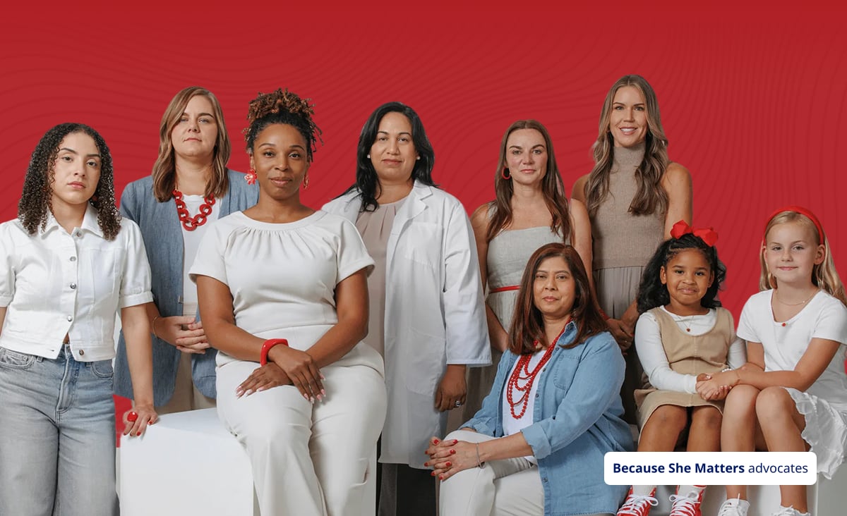 Because She Matters advocates