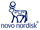 Novo Nordisk logo.