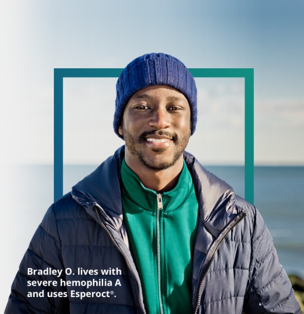 Bradley O. lives with severe hemophilia A and uses Esperoct®.