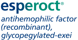 Esperoct antihemophilic factor (recombinant), glycopegylated-exei logo.