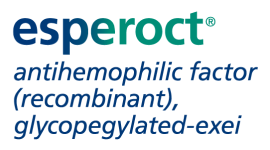 Esperoct antihemophilic factor (recombinant), glycopegylated-exei logo.