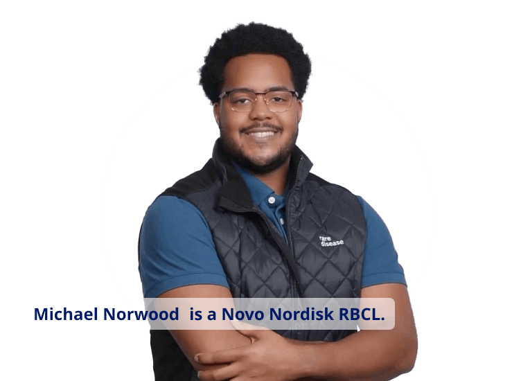 Michael Norwood is a Novo Nordisk RBCL.