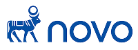 Novo Nordisk logo.