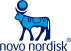 Novo Nordisk logo.