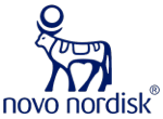 Novo Nordisk logo.