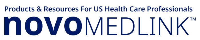 Image of the novoMEDLINK™ logo.