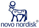 Novo Nordisk logo.