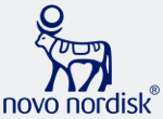 Novo Nordisk logo.